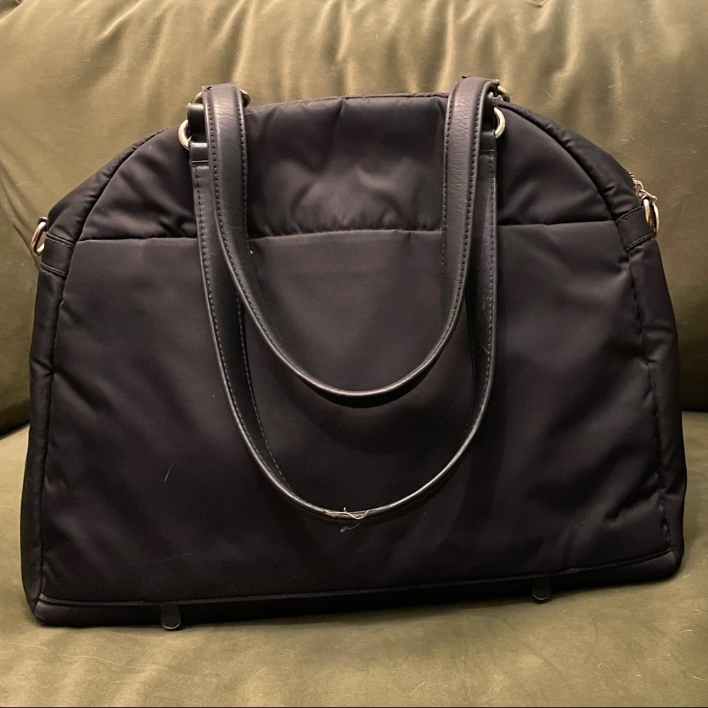 Lo & Sons OMG Bag Black, Lavender, and Gold